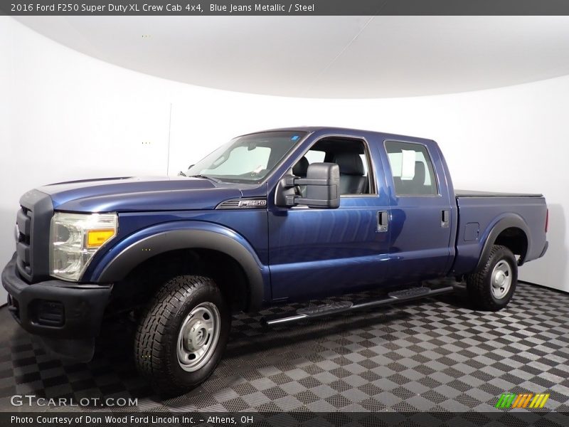 Blue Jeans Metallic / Steel 2016 Ford F250 Super Duty XL Crew Cab 4x4