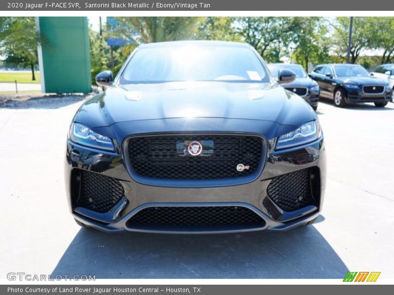Santorini Black Metallic / Ebony/Vintage Tan 2020 Jaguar F-PACE SVR