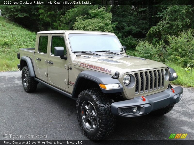 Gator / Black/Dark Saddle 2020 Jeep Gladiator Rubicon 4x4