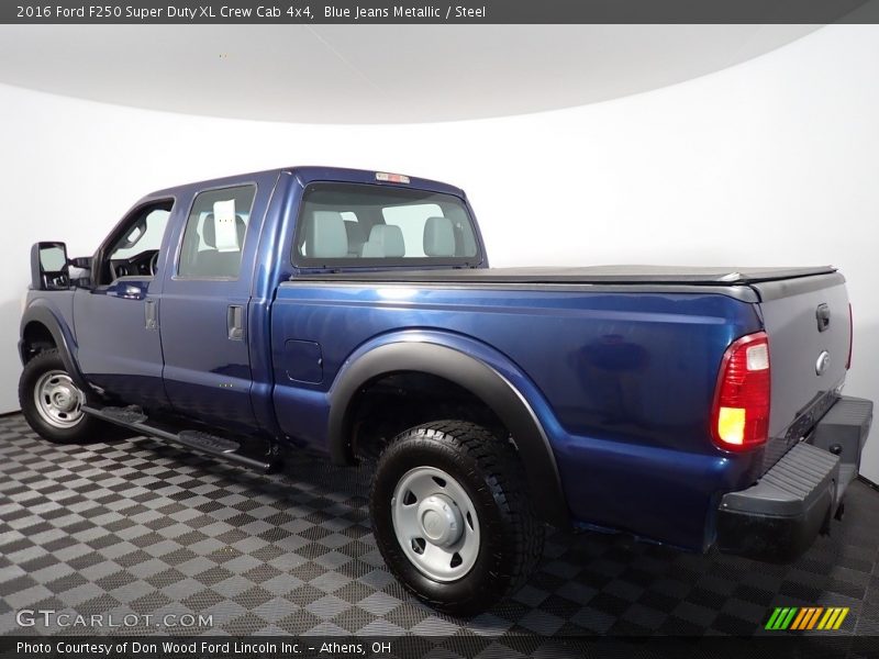 Blue Jeans Metallic / Steel 2016 Ford F250 Super Duty XL Crew Cab 4x4