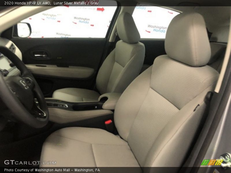 Lunar Silver Metallic / Gray 2020 Honda HR-V LX AWD