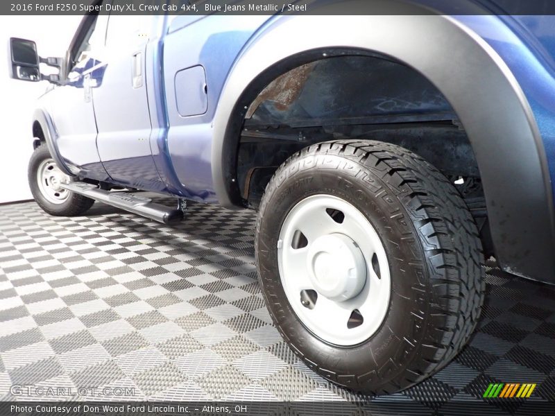 Blue Jeans Metallic / Steel 2016 Ford F250 Super Duty XL Crew Cab 4x4