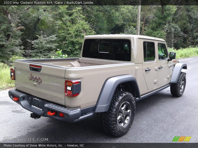 Gator / Black/Dark Saddle 2020 Jeep Gladiator Rubicon 4x4