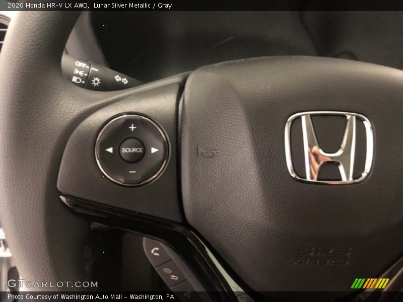 Lunar Silver Metallic / Gray 2020 Honda HR-V LX AWD