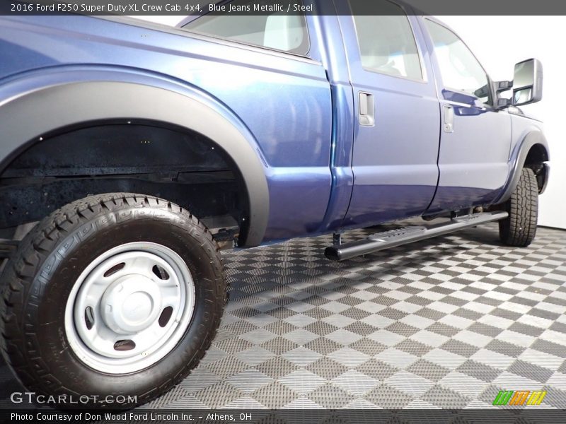 Blue Jeans Metallic / Steel 2016 Ford F250 Super Duty XL Crew Cab 4x4