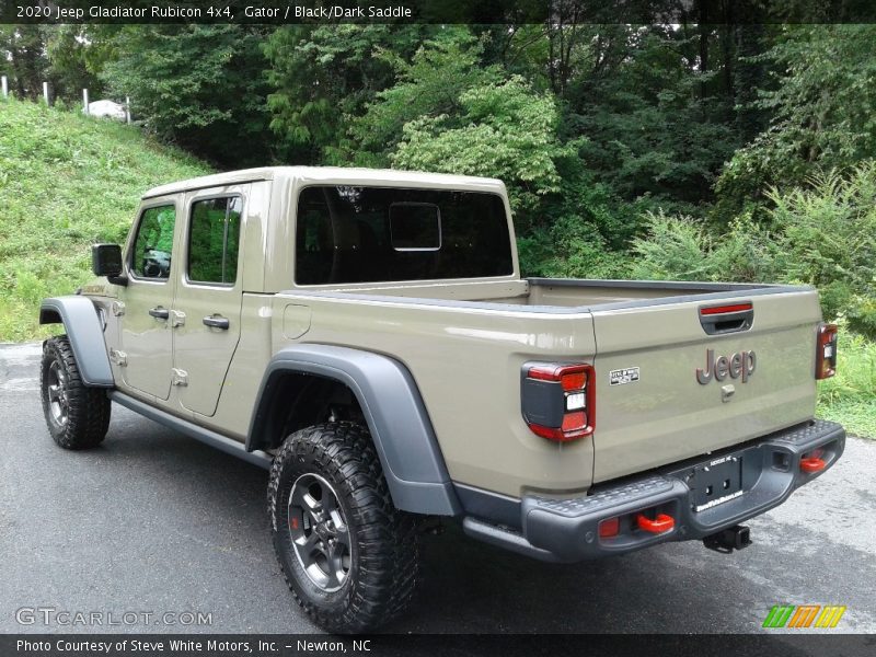 Gator / Black/Dark Saddle 2020 Jeep Gladiator Rubicon 4x4