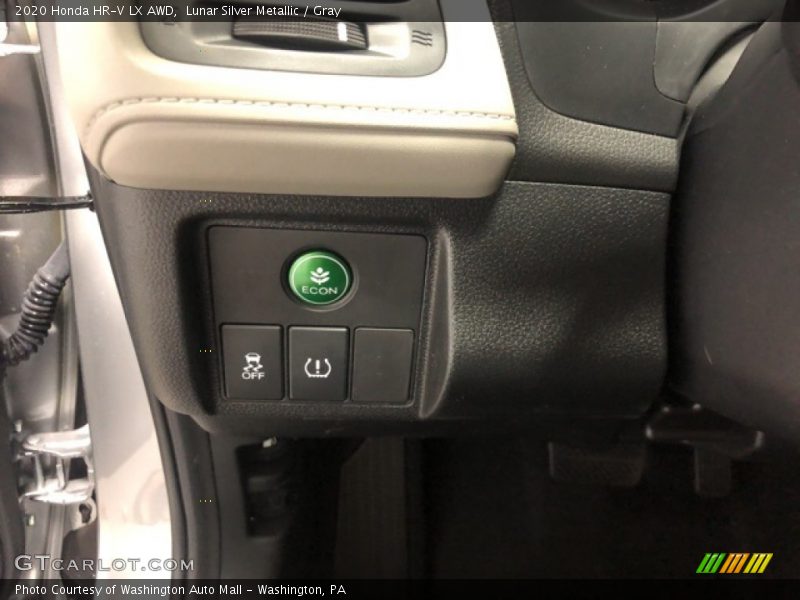 Lunar Silver Metallic / Gray 2020 Honda HR-V LX AWD