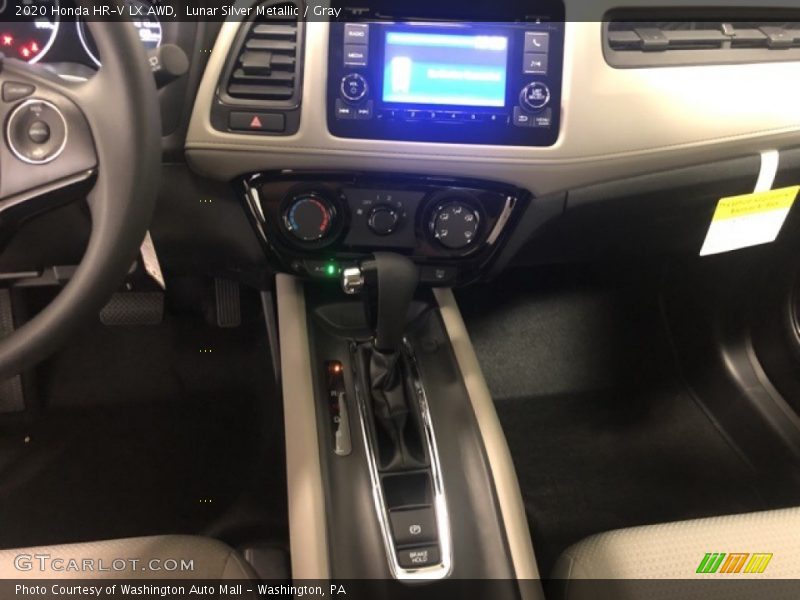 Lunar Silver Metallic / Gray 2020 Honda HR-V LX AWD