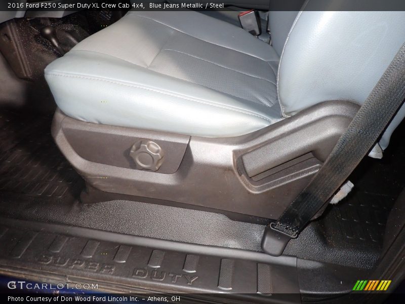 Blue Jeans Metallic / Steel 2016 Ford F250 Super Duty XL Crew Cab 4x4
