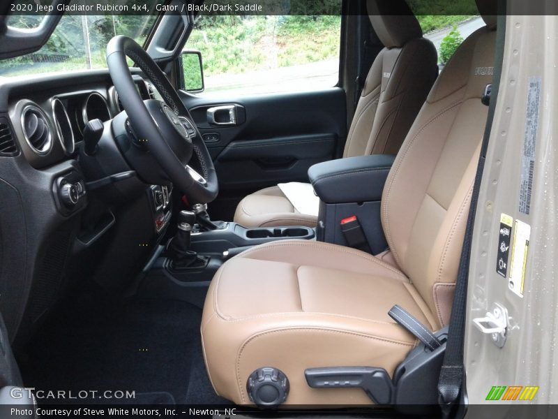 Front Seat of 2020 Gladiator Rubicon 4x4
