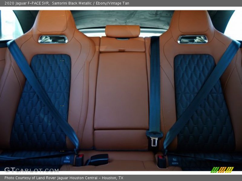 Rear Seat of 2020 F-PACE SVR