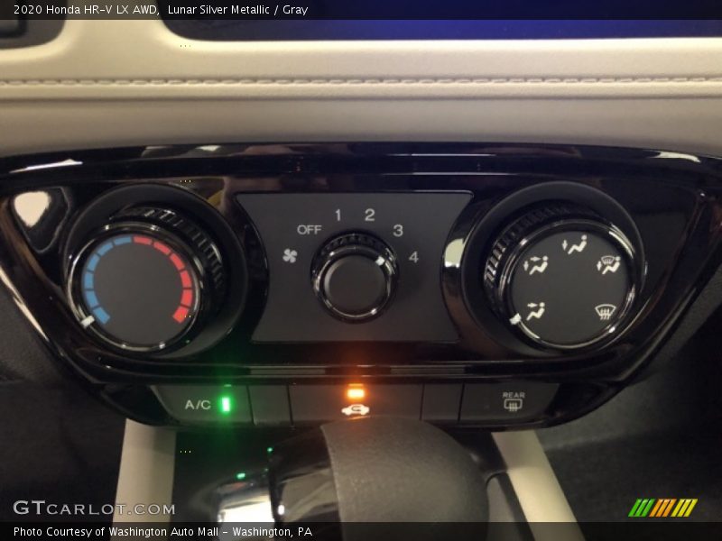 Lunar Silver Metallic / Gray 2020 Honda HR-V LX AWD