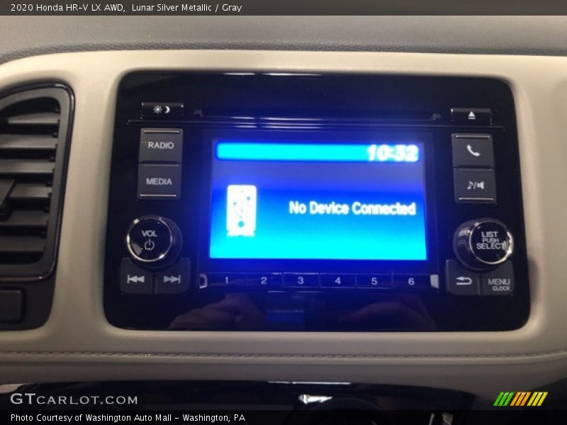 Lunar Silver Metallic / Gray 2020 Honda HR-V LX AWD