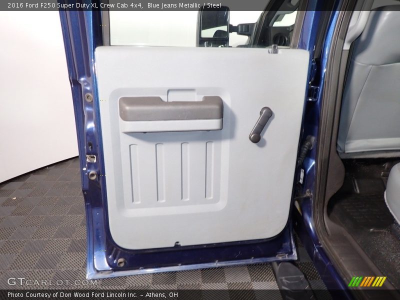Blue Jeans Metallic / Steel 2016 Ford F250 Super Duty XL Crew Cab 4x4