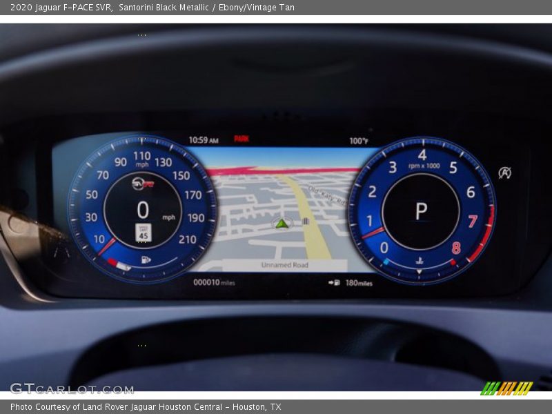  2020 F-PACE SVR SVR Gauges