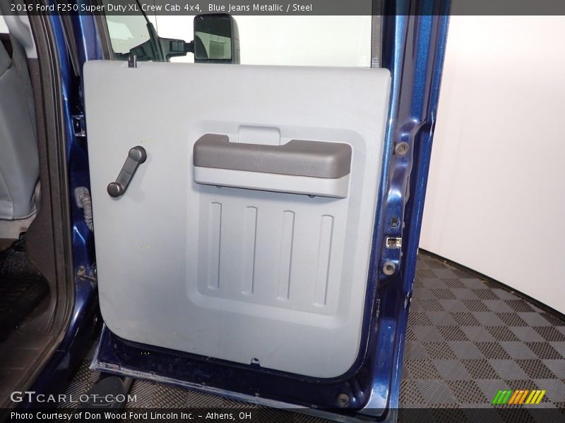Blue Jeans Metallic / Steel 2016 Ford F250 Super Duty XL Crew Cab 4x4