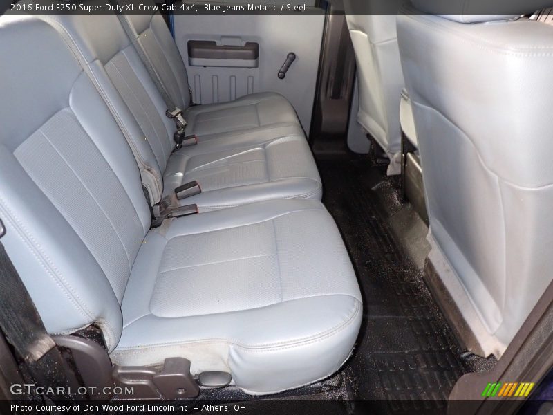 Blue Jeans Metallic / Steel 2016 Ford F250 Super Duty XL Crew Cab 4x4