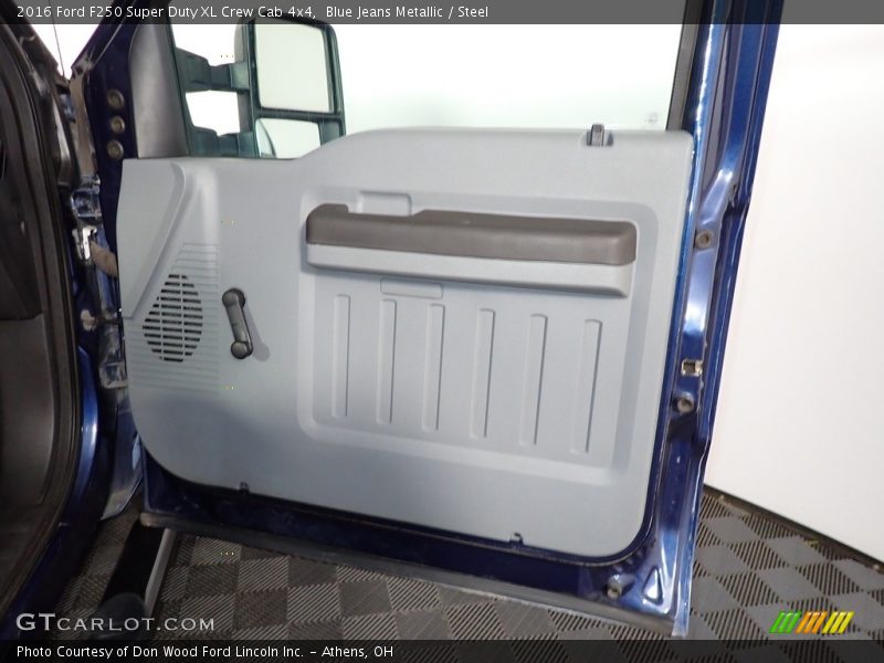 Blue Jeans Metallic / Steel 2016 Ford F250 Super Duty XL Crew Cab 4x4