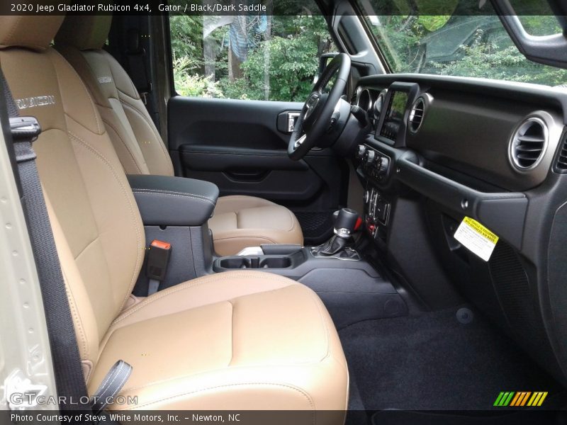 Front Seat of 2020 Gladiator Rubicon 4x4