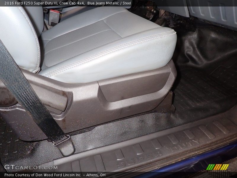 Blue Jeans Metallic / Steel 2016 Ford F250 Super Duty XL Crew Cab 4x4