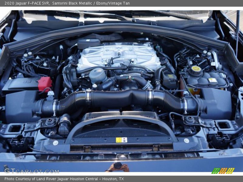  2020 F-PACE SVR Engine - 5.0 Liter Supercharged DOHC 32-Valve V8