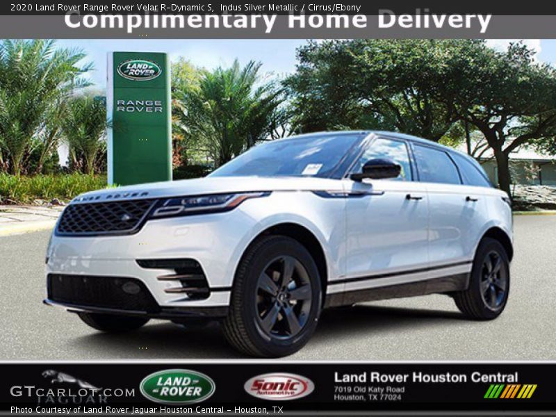 Indus Silver Metallic / Cirrus/Ebony 2020 Land Rover Range Rover Velar R-Dynamic S