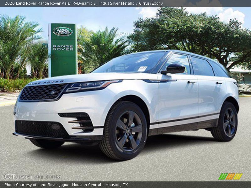 Indus Silver Metallic / Cirrus/Ebony 2020 Land Rover Range Rover Velar R-Dynamic S