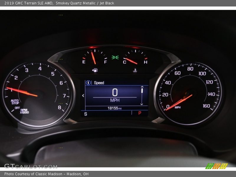 Smokey Quartz Metallic / Jet Black 2019 GMC Terrain SLE AWD