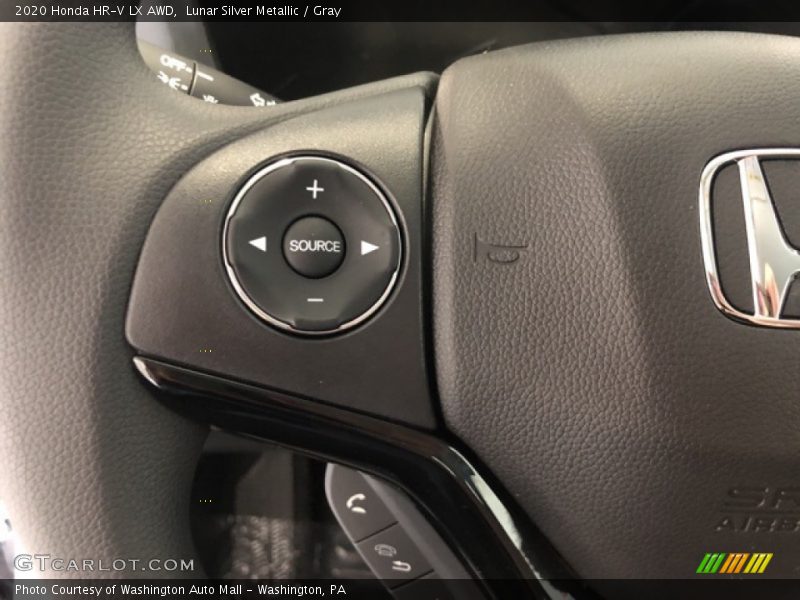 Lunar Silver Metallic / Gray 2020 Honda HR-V LX AWD