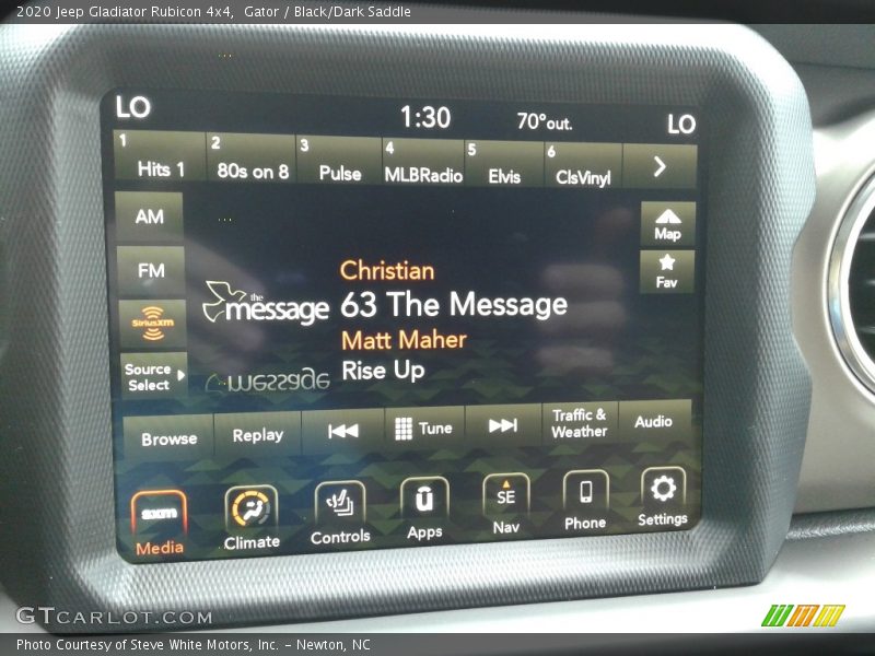 Gator / Black/Dark Saddle 2020 Jeep Gladiator Rubicon 4x4