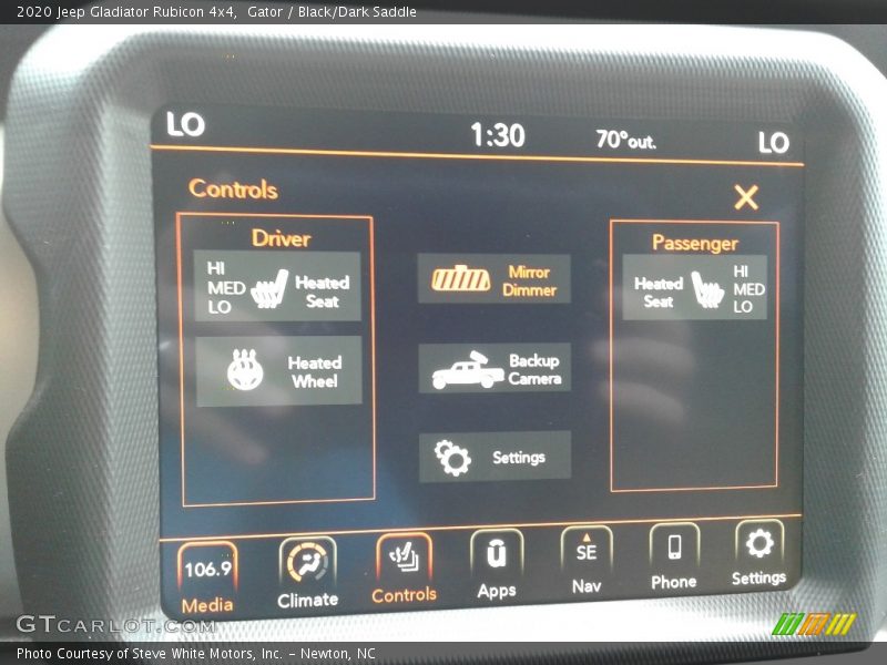 Gator / Black/Dark Saddle 2020 Jeep Gladiator Rubicon 4x4