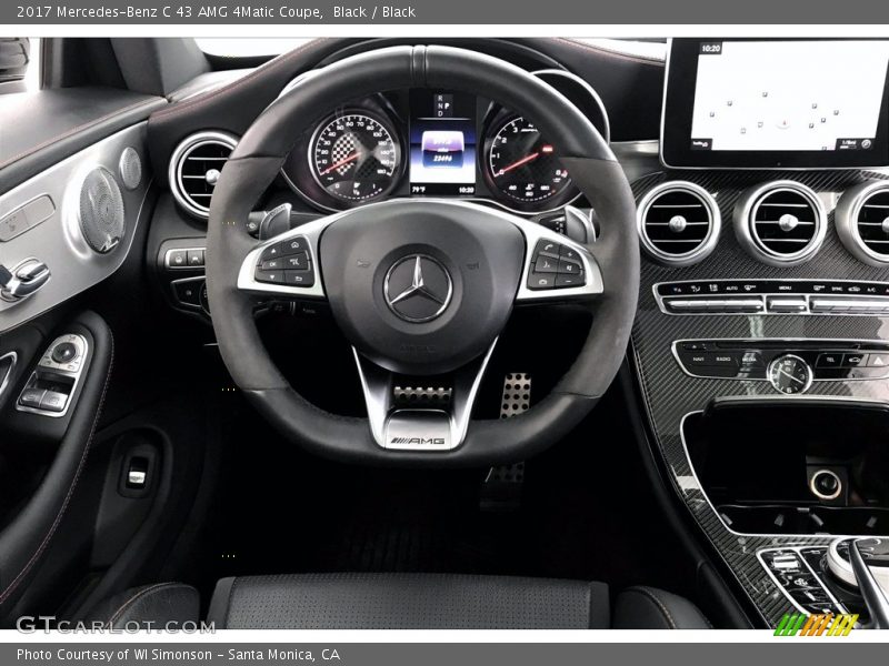 Black / Black 2017 Mercedes-Benz C 43 AMG 4Matic Coupe