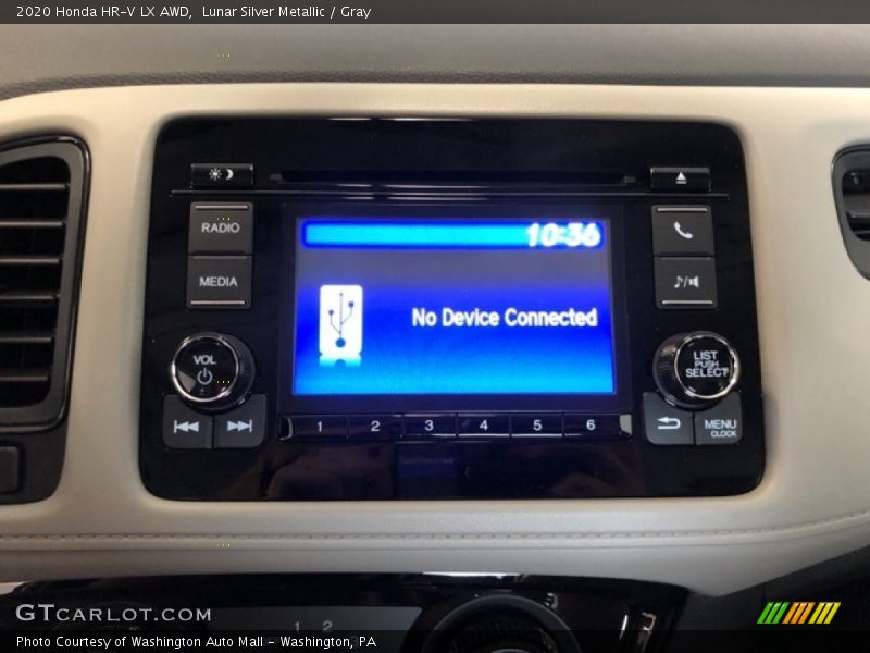 Lunar Silver Metallic / Gray 2020 Honda HR-V LX AWD
