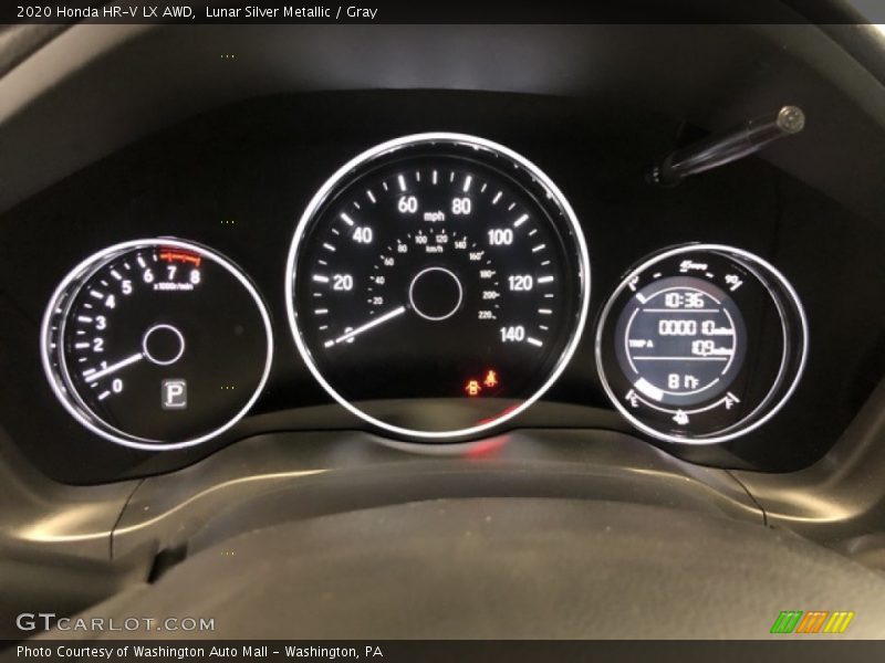 Lunar Silver Metallic / Gray 2020 Honda HR-V LX AWD