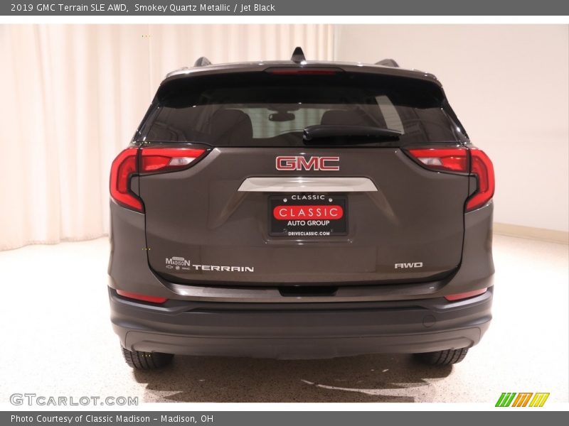 Smokey Quartz Metallic / Jet Black 2019 GMC Terrain SLE AWD