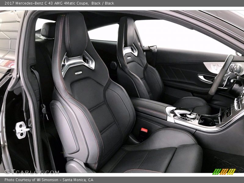 Front Seat of 2017 C 43 AMG 4Matic Coupe