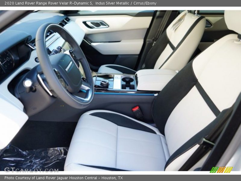 Indus Silver Metallic / Cirrus/Ebony 2020 Land Rover Range Rover Velar R-Dynamic S