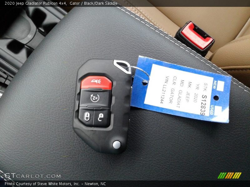Keys of 2020 Gladiator Rubicon 4x4