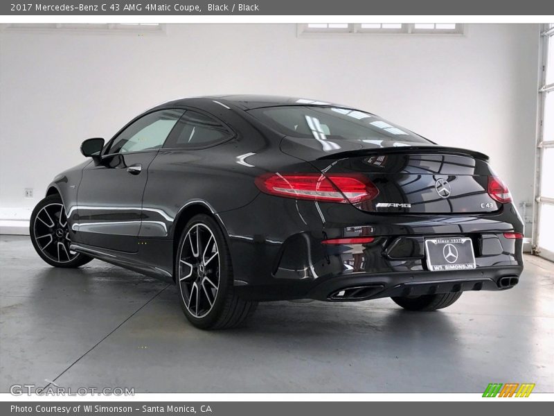 Black / Black 2017 Mercedes-Benz C 43 AMG 4Matic Coupe