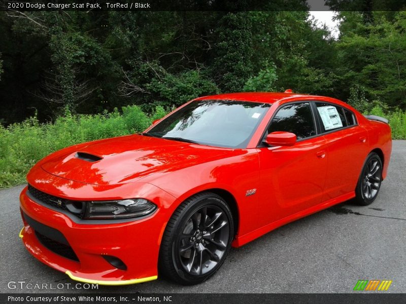Front 3/4 View of 2020 Charger Scat Pack