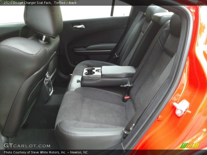 Rear Seat of 2020 Charger Scat Pack