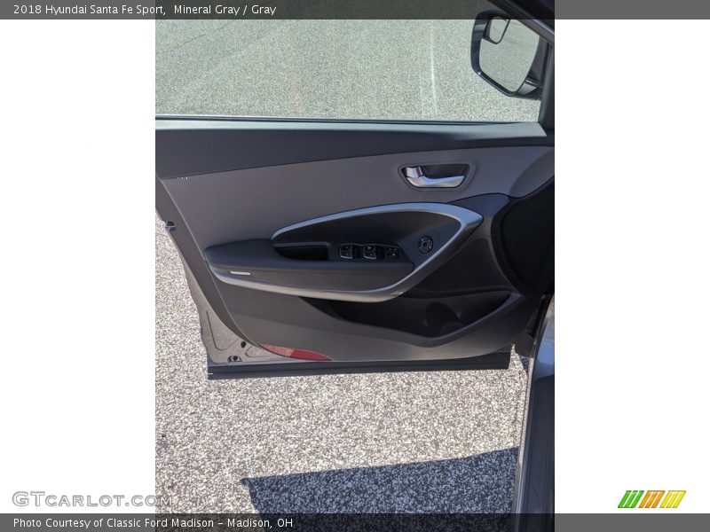 Mineral Gray / Gray 2018 Hyundai Santa Fe Sport