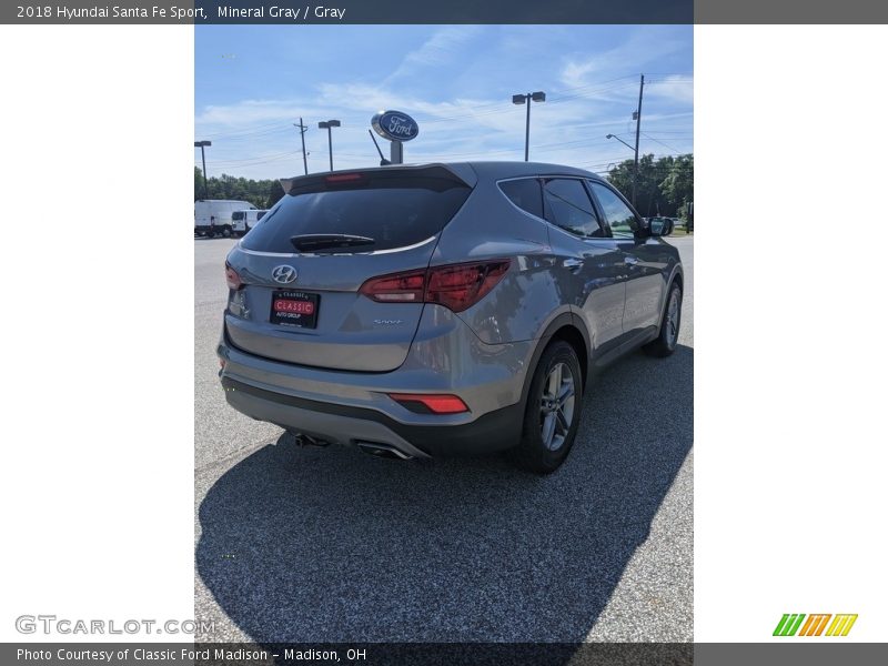 Mineral Gray / Gray 2018 Hyundai Santa Fe Sport