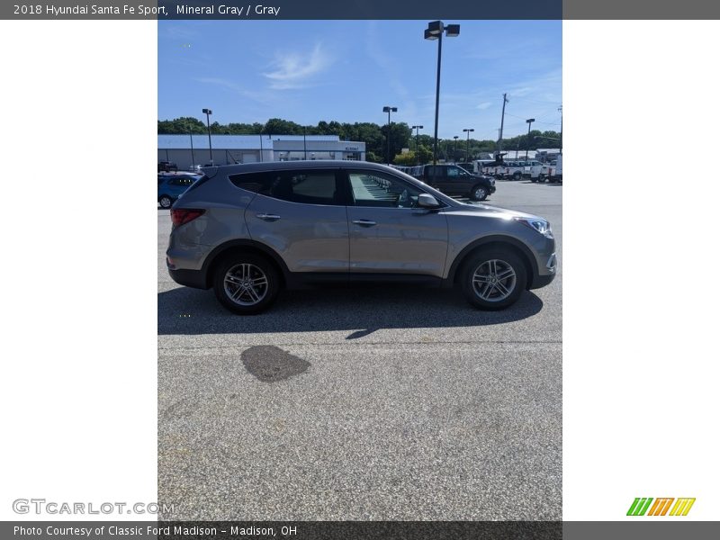 Mineral Gray / Gray 2018 Hyundai Santa Fe Sport