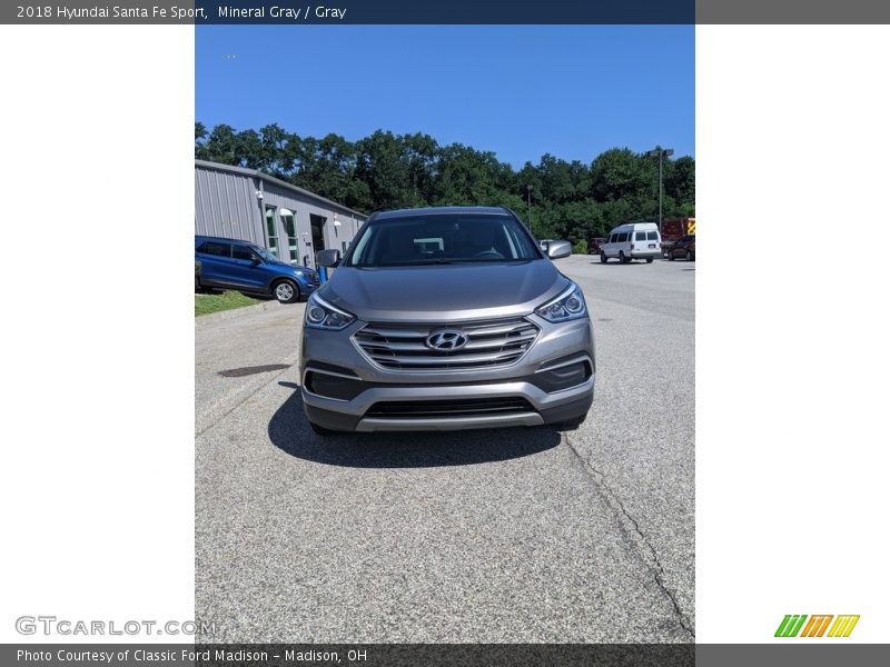 Mineral Gray / Gray 2018 Hyundai Santa Fe Sport