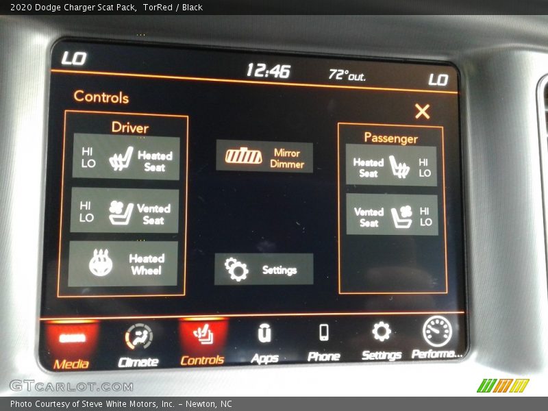 TorRed / Black 2020 Dodge Charger Scat Pack