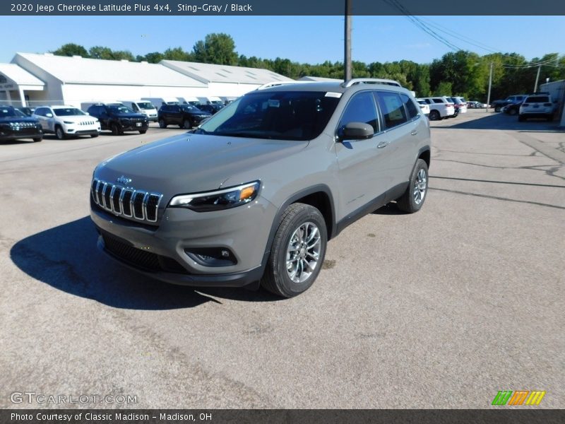 Sting-Gray / Black 2020 Jeep Cherokee Latitude Plus 4x4
