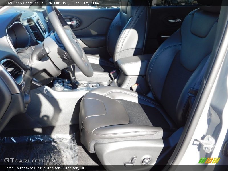 Sting-Gray / Black 2020 Jeep Cherokee Latitude Plus 4x4