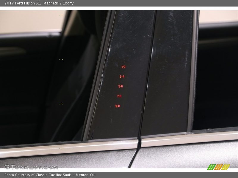 Magnetic / Ebony 2017 Ford Fusion SE