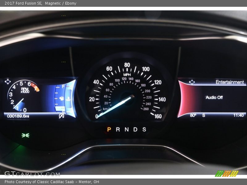 Magnetic / Ebony 2017 Ford Fusion SE
